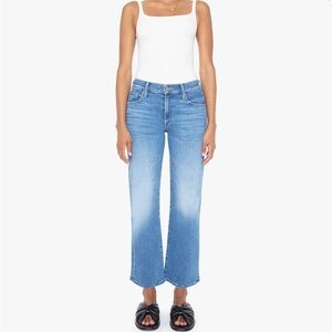 MOTHER Blue Ankle & Cropped Jeans